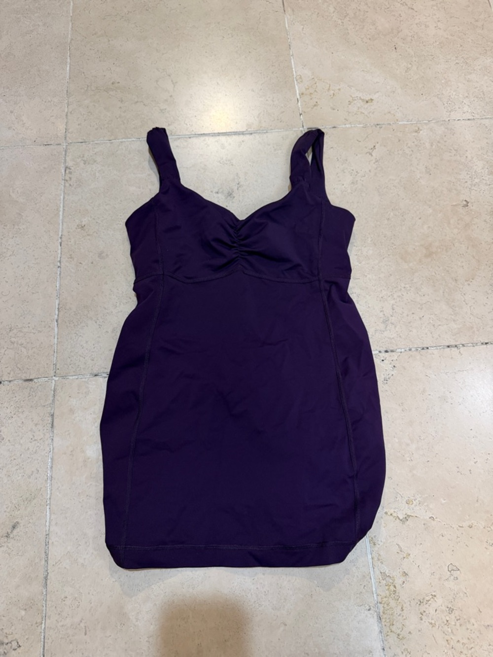 lululemon athletica Deep Purple Support Tank Dress